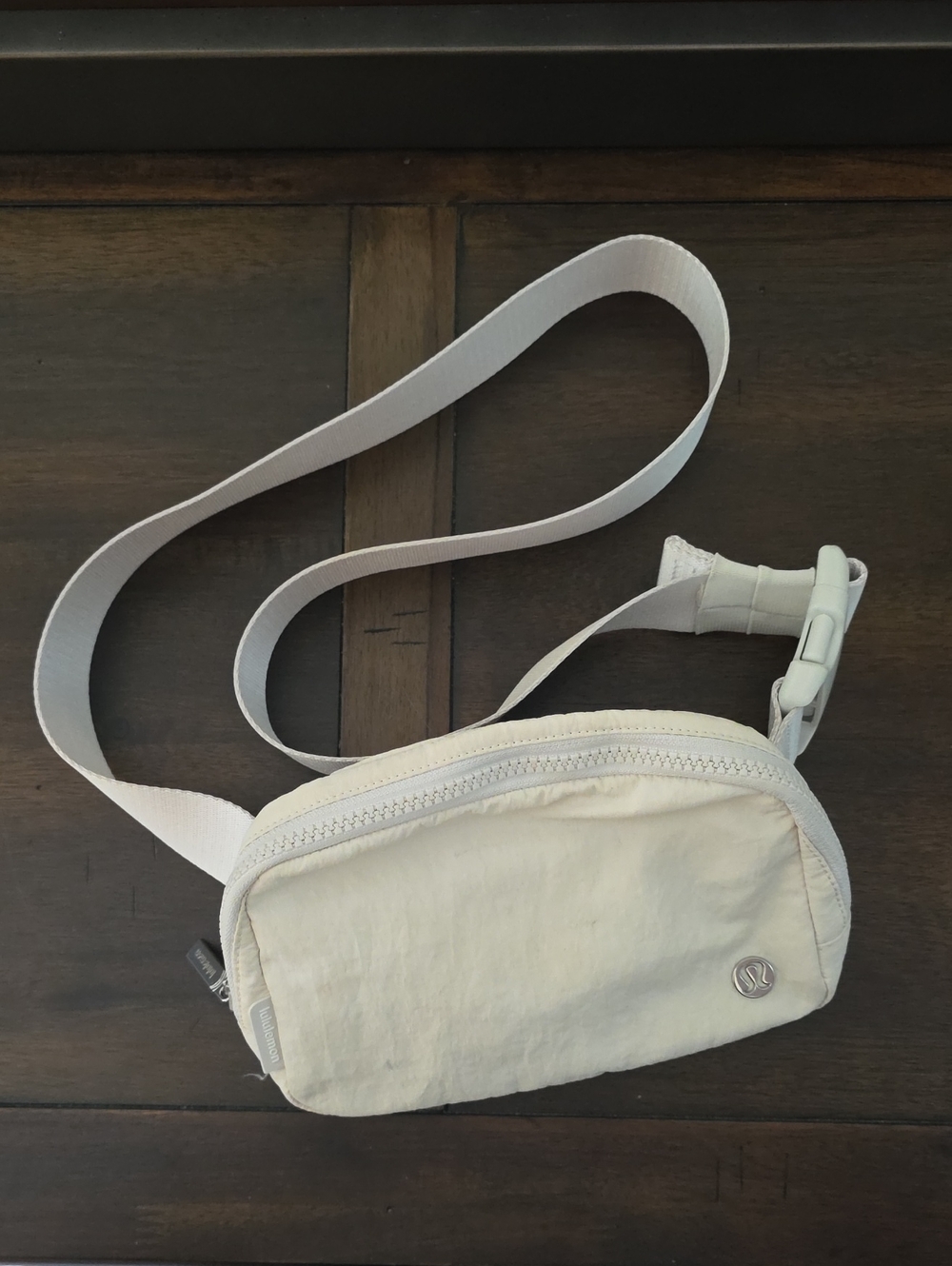 lululemon athletica Light Cream Belt Bag